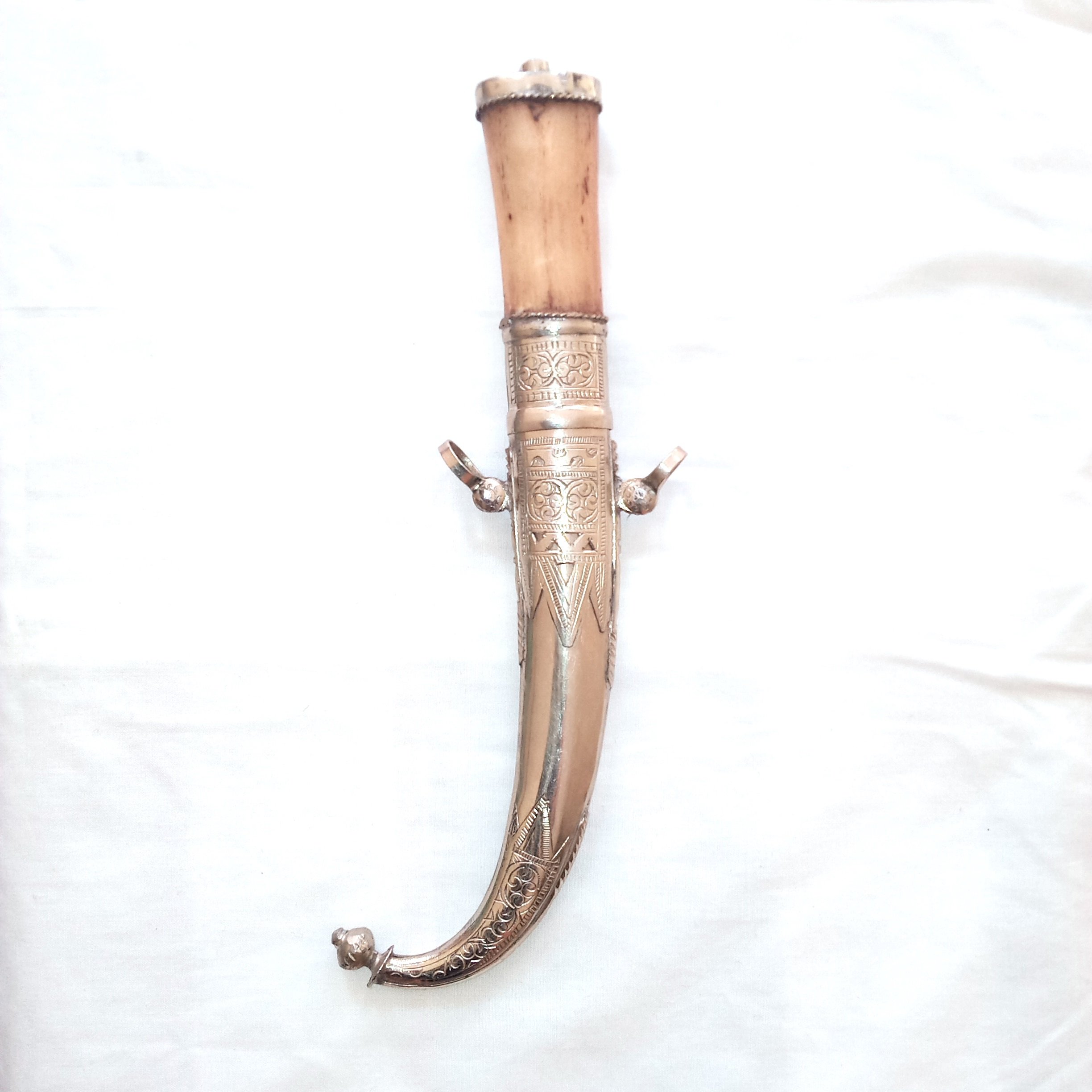 Vintage Moroccan Dagger Traditional Moroccan Koummya Knife 089
