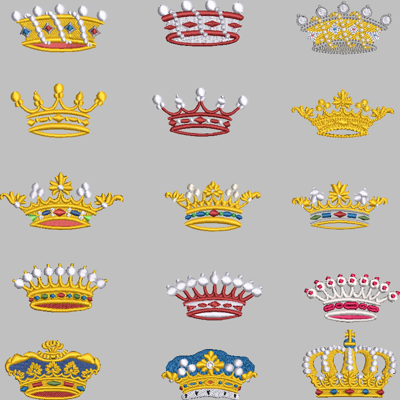 Heraldische Kronen