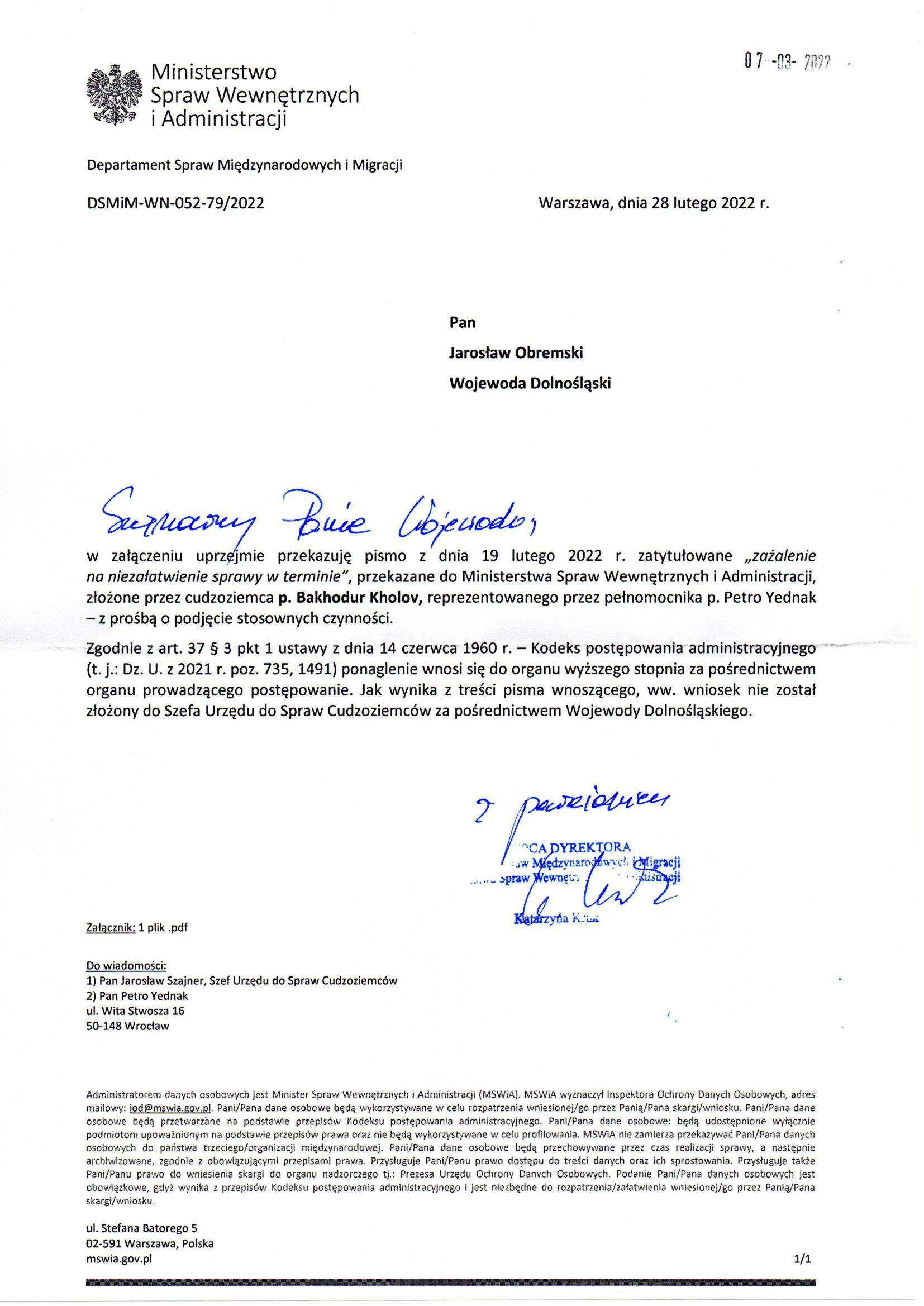 Departament Analiz i Polityki Migracyjnej