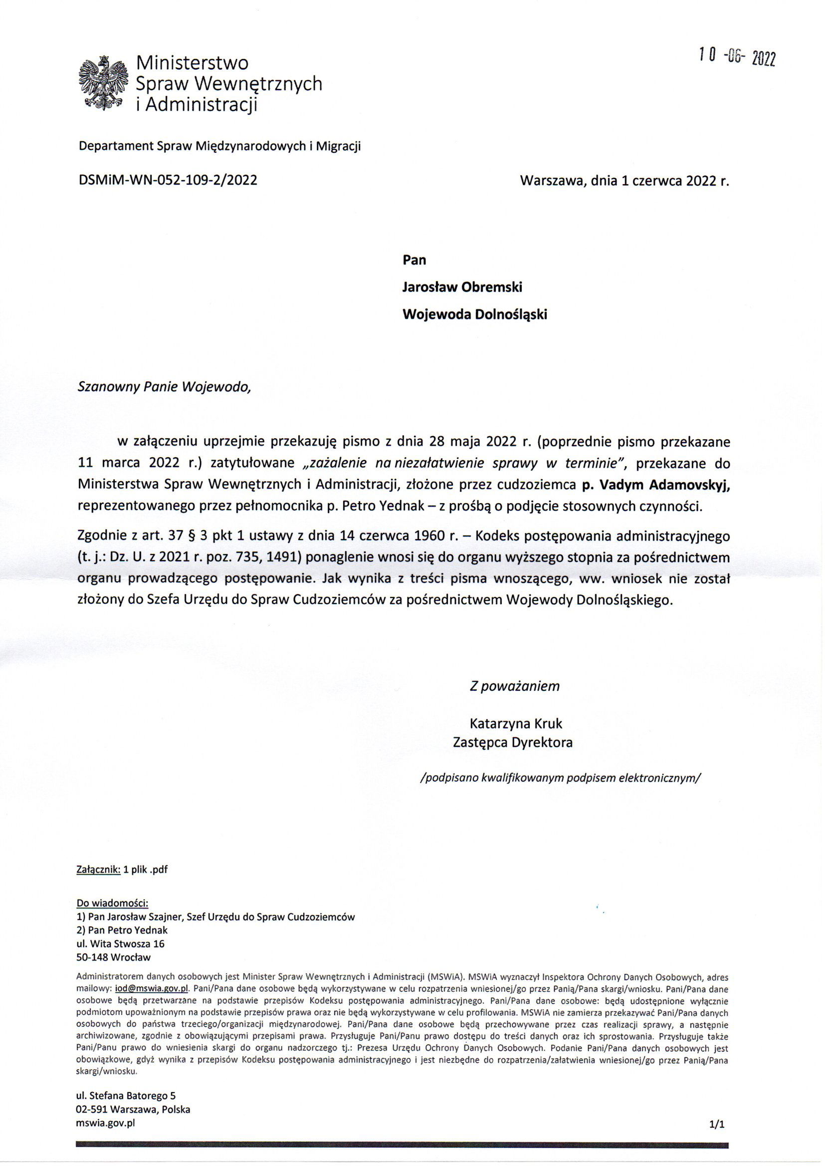 Departament Analiz i Polityki Migracyjnej