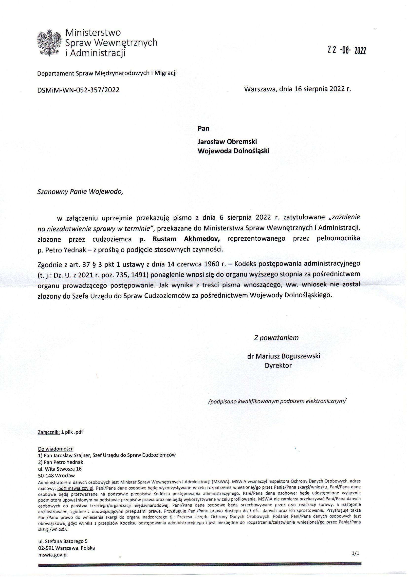 Departament Analiz i Polityki Migracyjnej