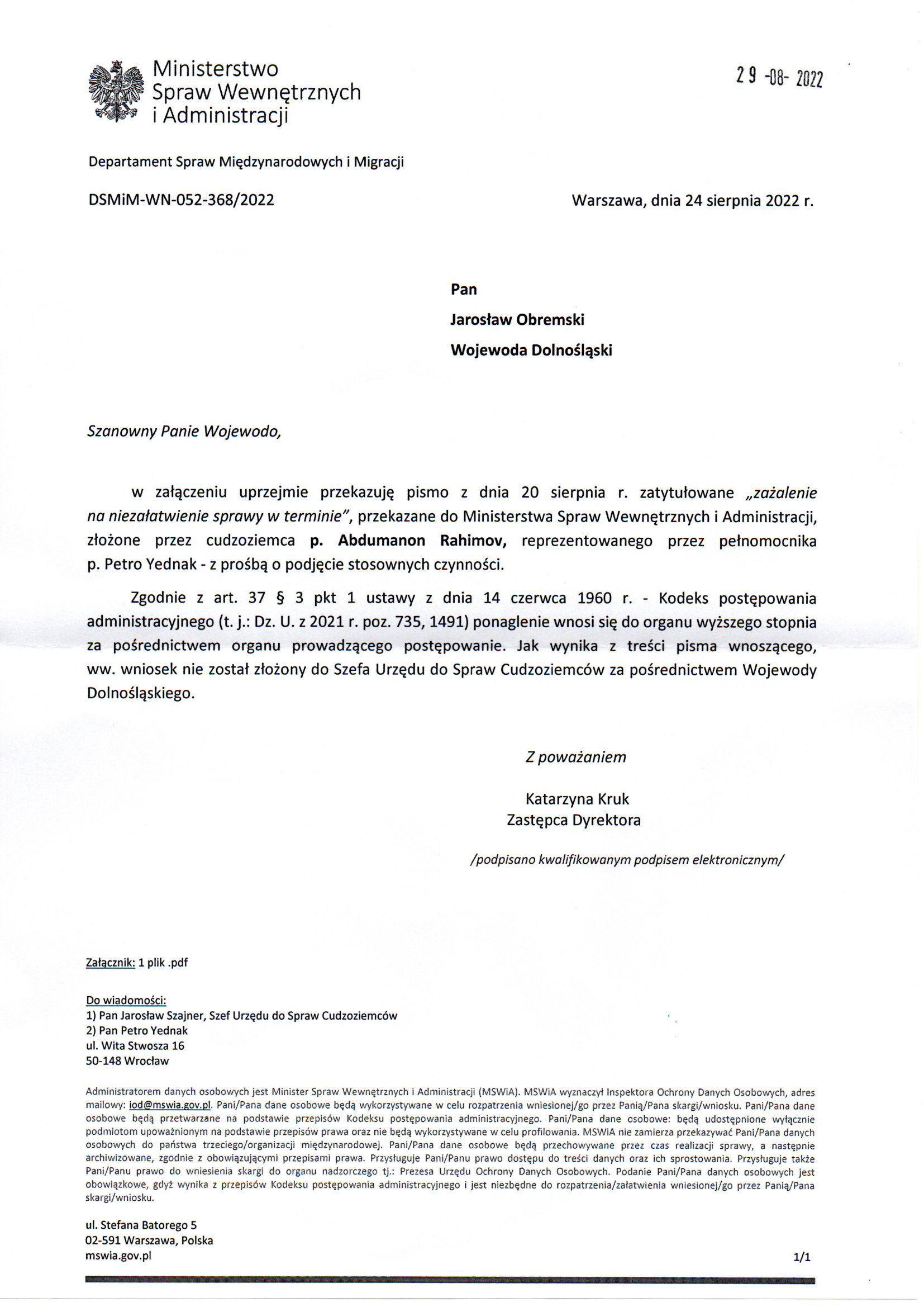 Departament Analiz i Polityki Migracyjnej