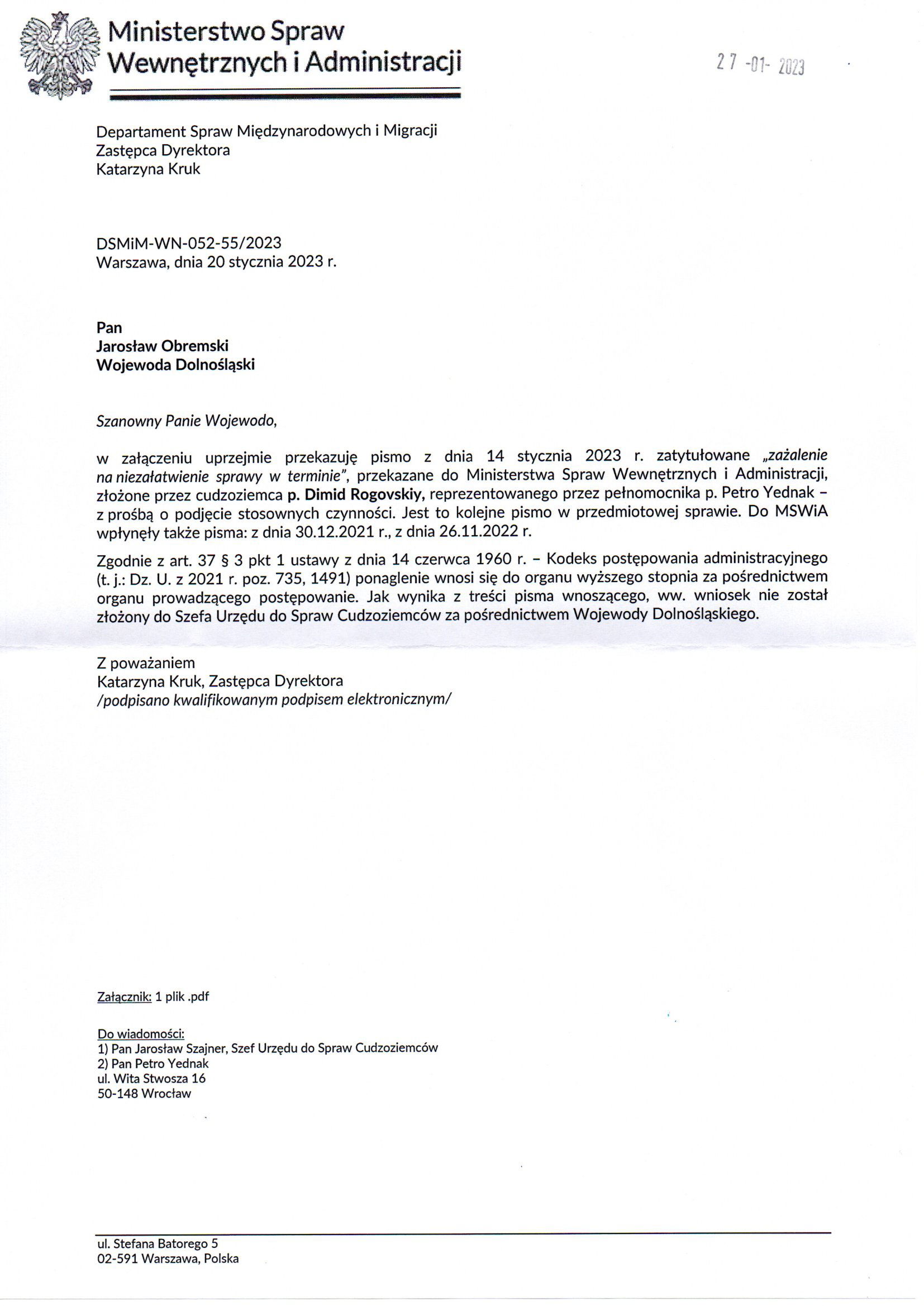 Departament Analiz i Polityki Migracyjnej