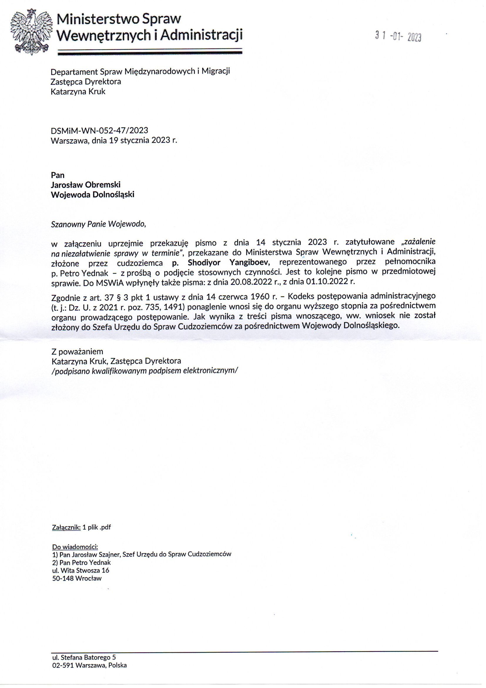 Departament Analiz i Polityki Migracyjnej