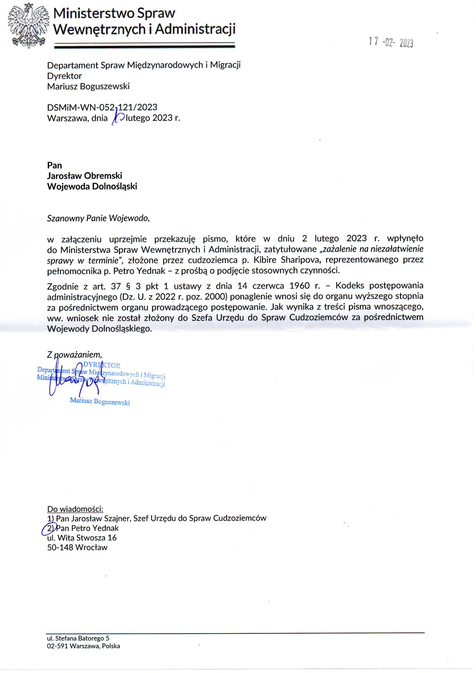 Departament Analiz i Polityki Migracyjnej