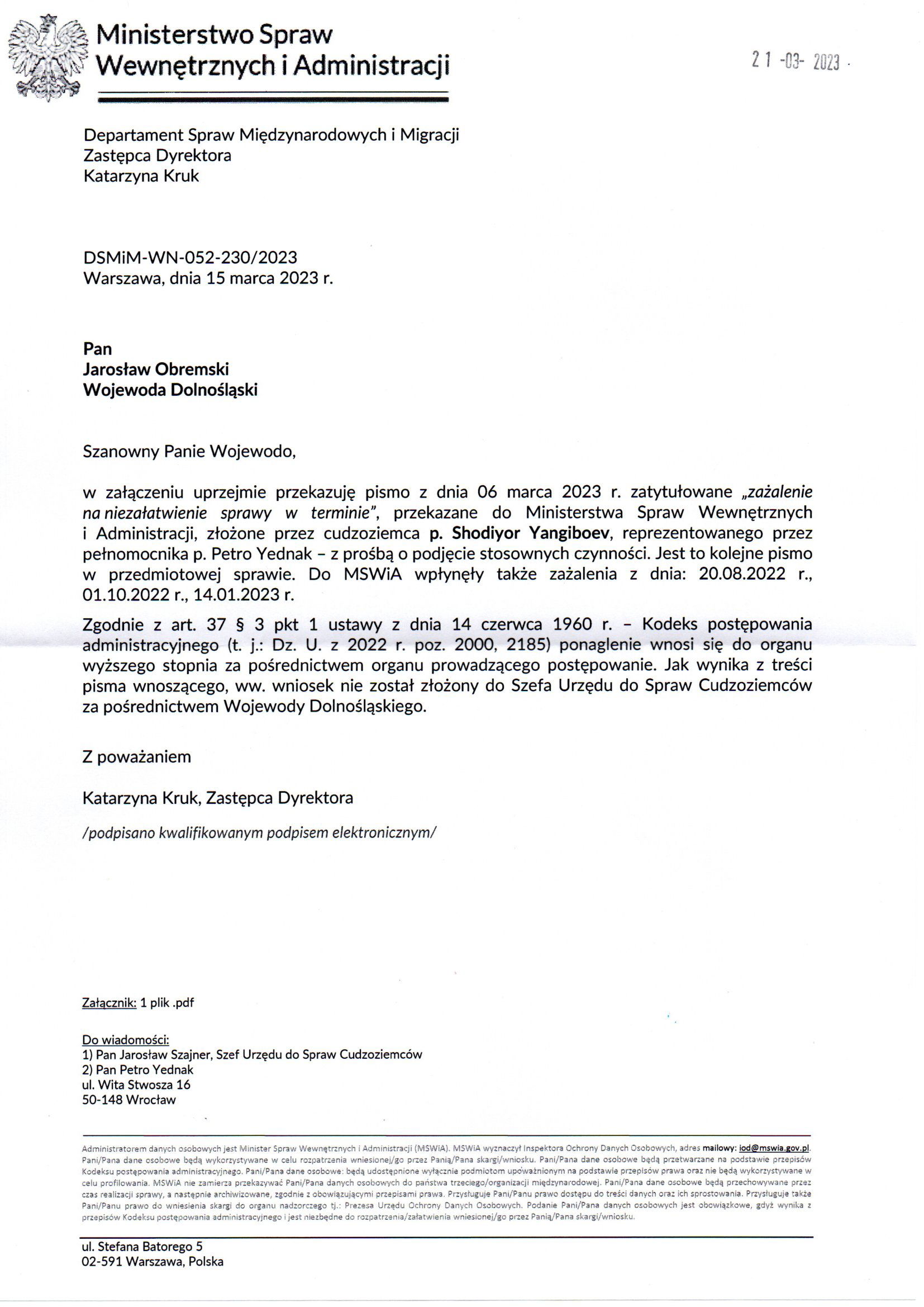 Departament Analiz i Polityki Migracyjnej