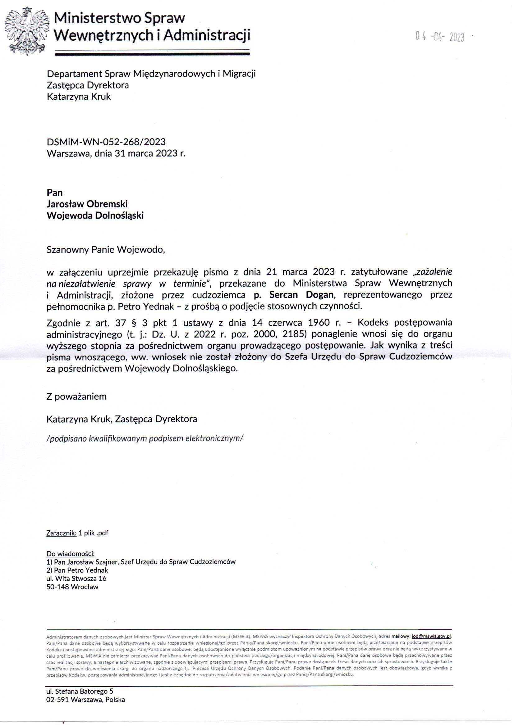 Departament Analiz i Polityki Migracyjnej