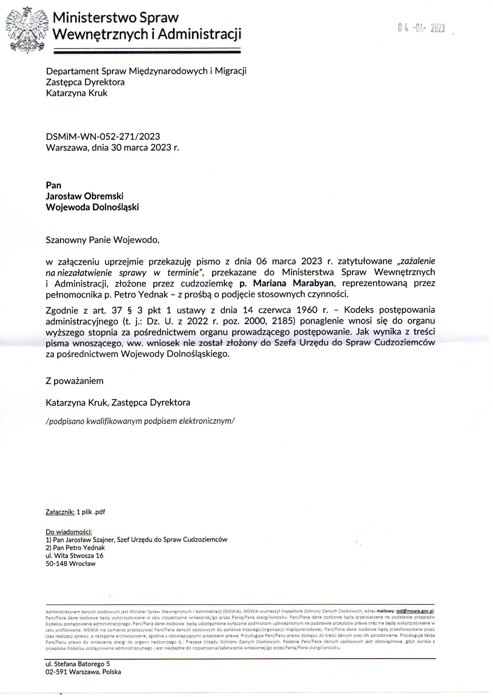 Departament Analiz i Polityki Migracyjnej