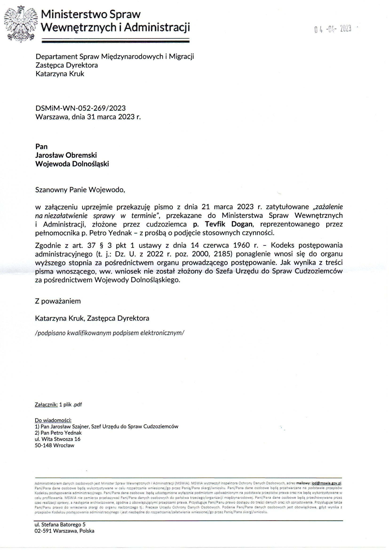 Departament Analiz i Polityki Migracyjnej