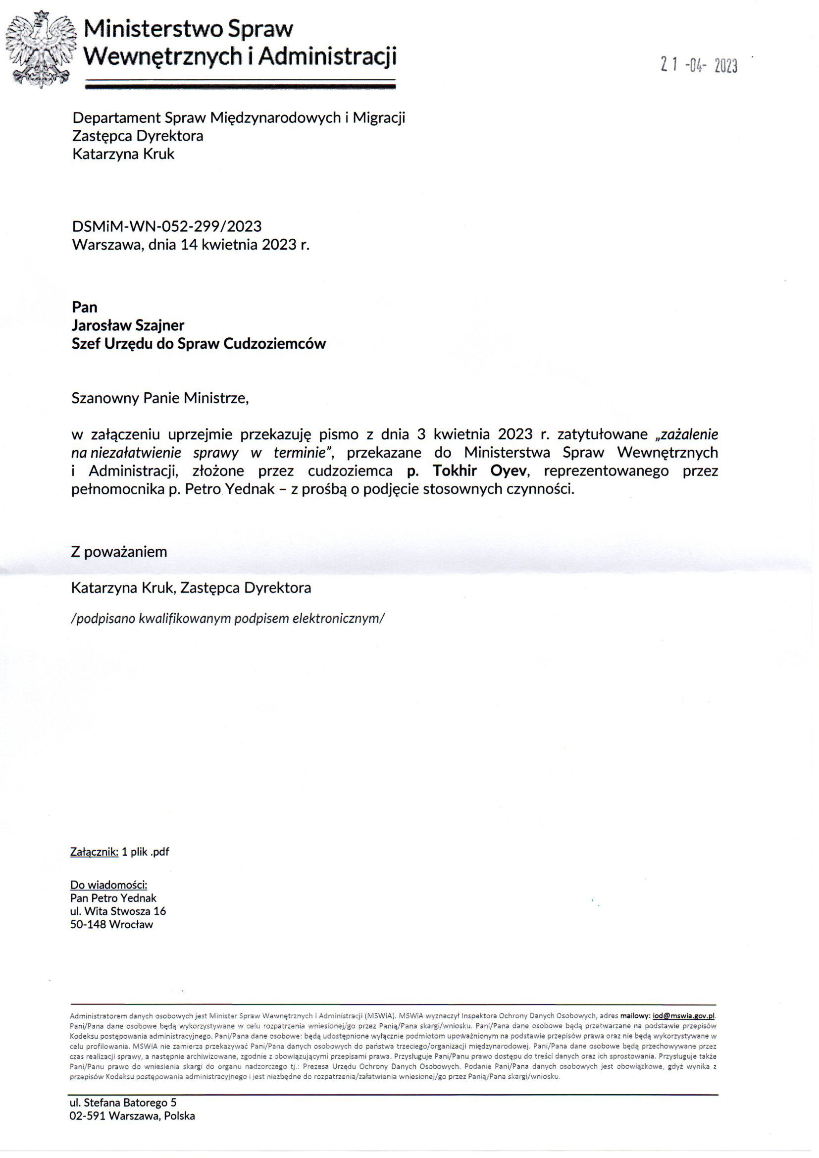 Departament Analiz i Polityki Migracyjnej