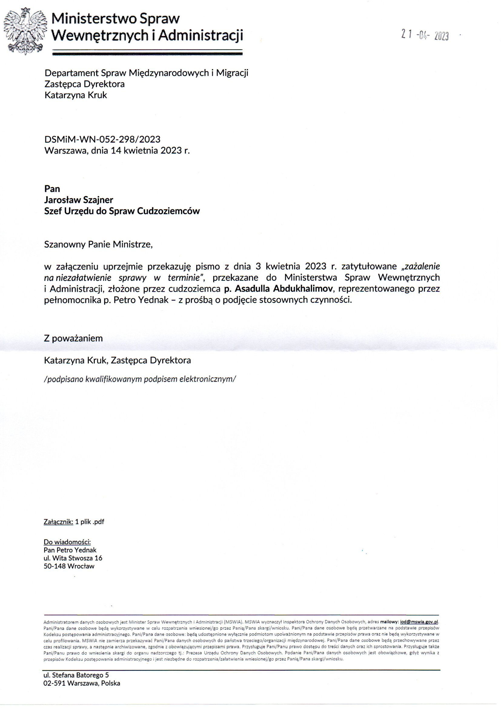 Departament Analiz i Polityki Migracyjnej