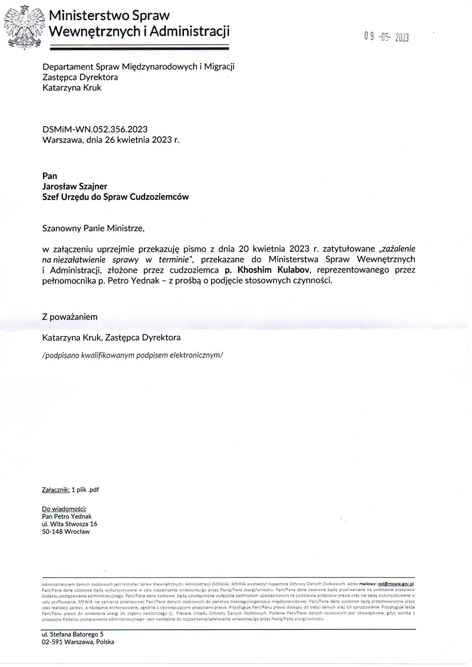 Departament Analiz i Polityki Migracyjnej