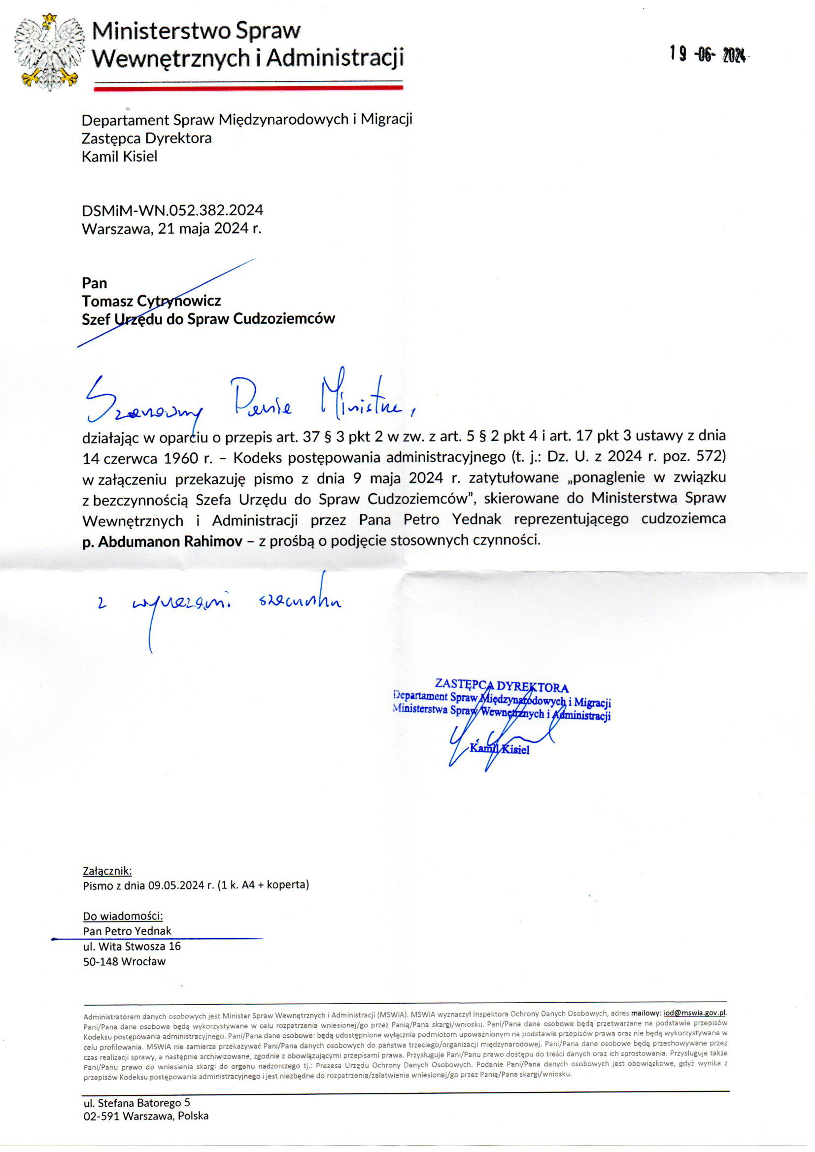 Departament Analiz i Polityki Migracyjnej