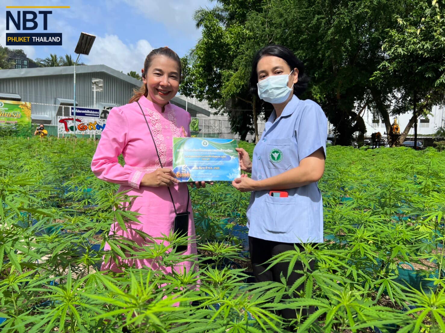 Farm visit from NBT station