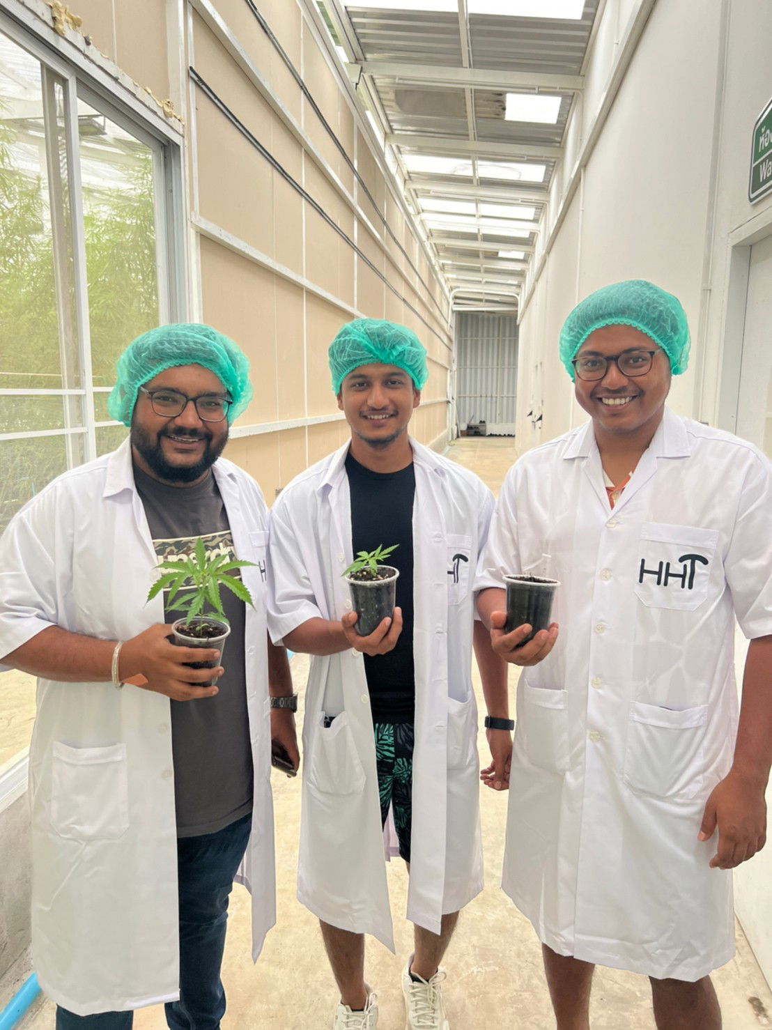 farm visit from Indian tourists