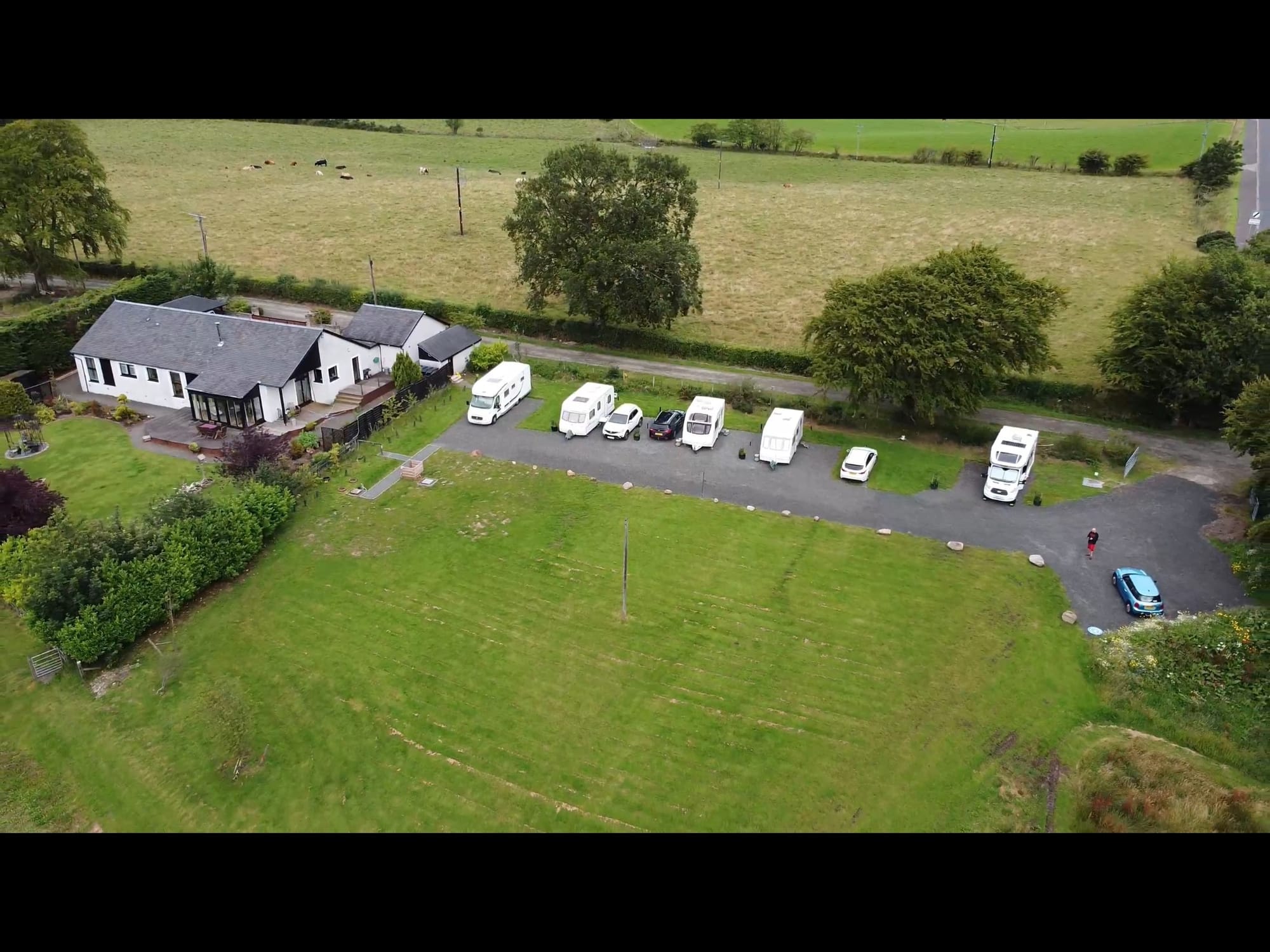 Pictures of our lovely site at Powmill Powmill Caravan and Motorhome