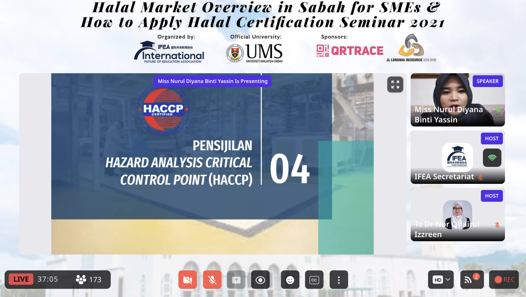 主題二 :《MESTI, HACCP and GMP食品认证 》MESTI, HACCP and GMP Certification in Malaysia