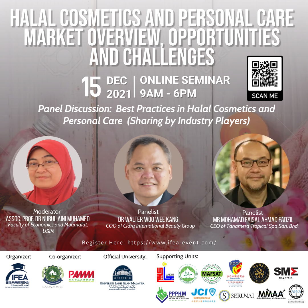 3rd Halal Market Overview and Opportunities Online Seminar 第三屆线上清真研讨会（15th Dec 2021）