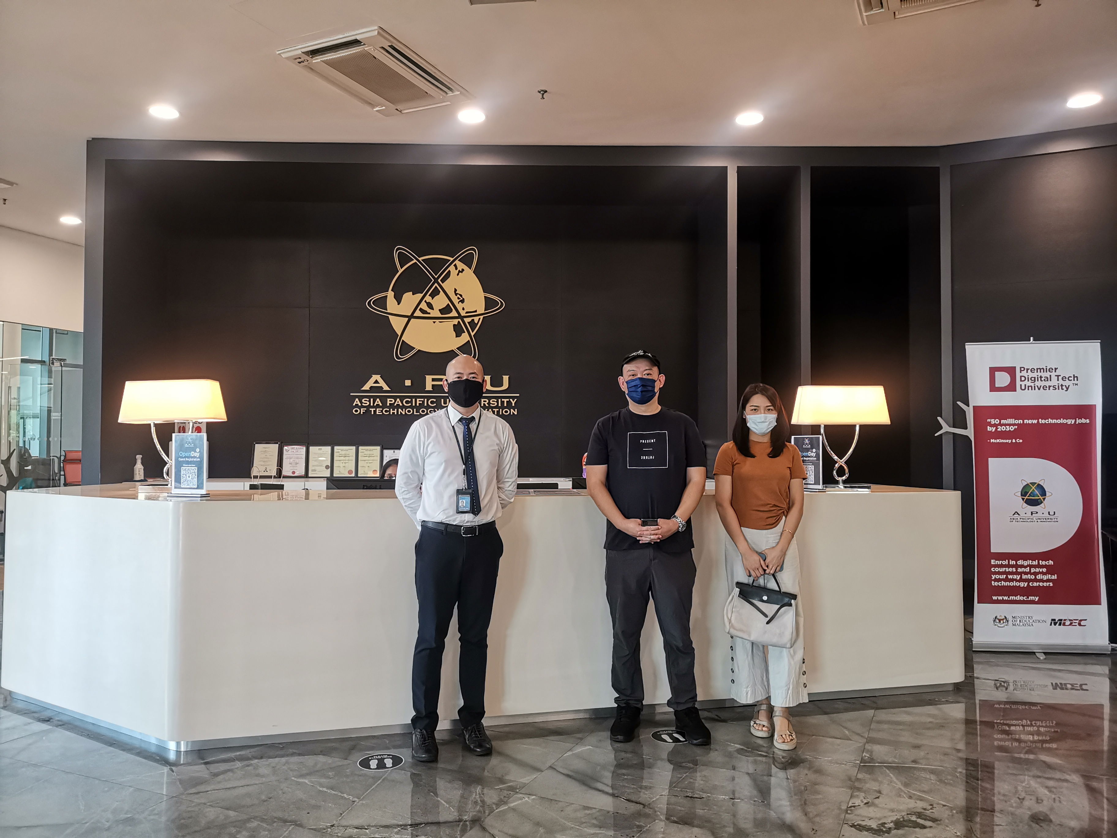 Leading China 启程学院 to Asia Pacific University (APU) for Collaboration Discussion