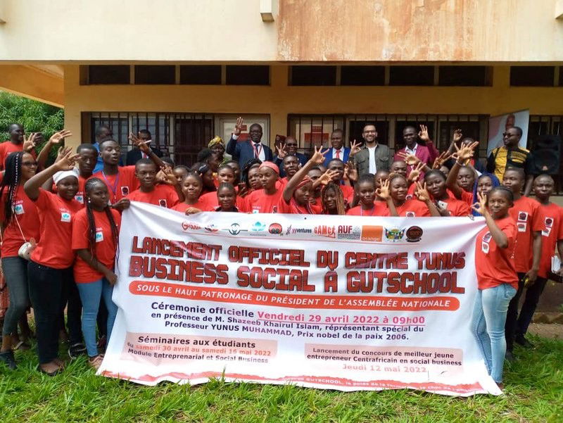 GUTSCHOOL studente is gereed om by die AUF aan te sluit -