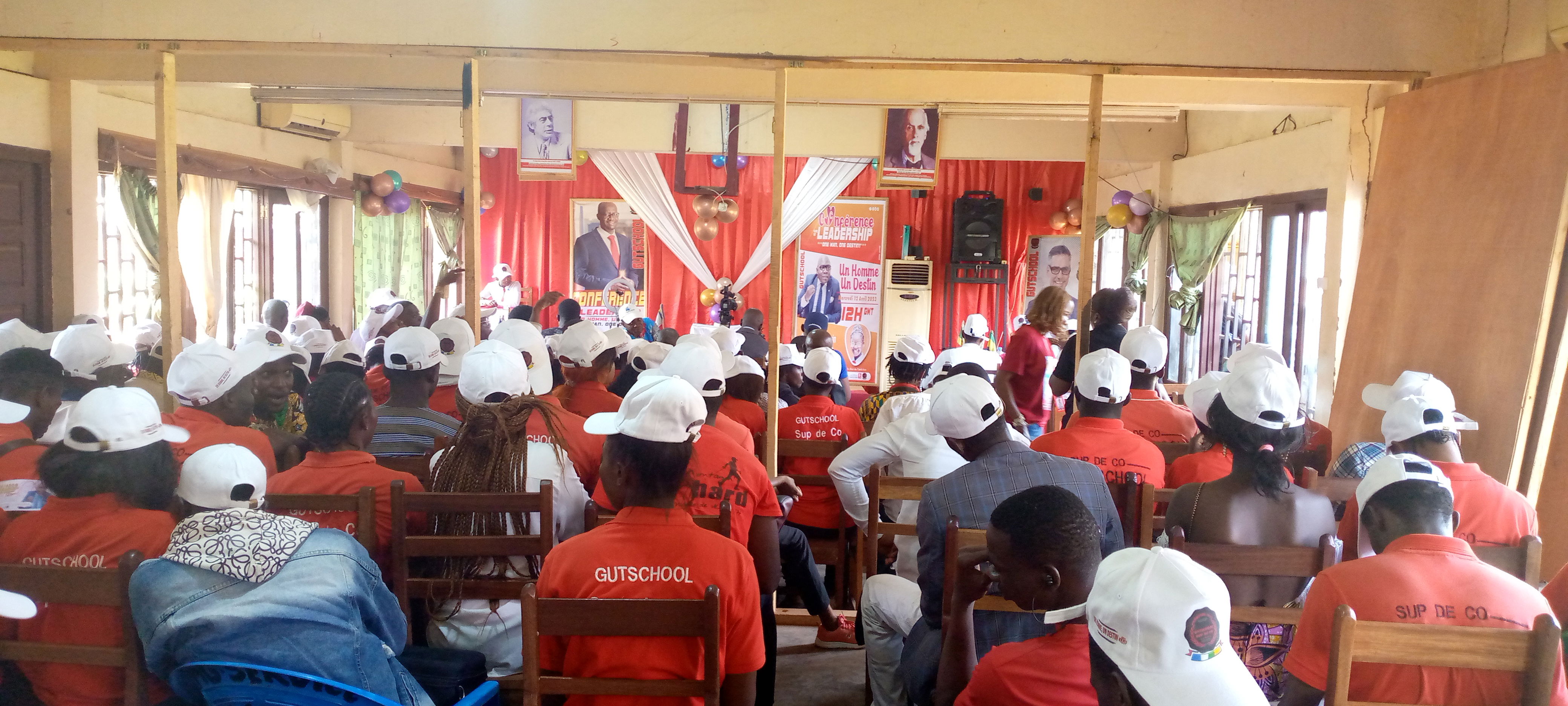 Noord- en Suid-Korea konferensiekamer