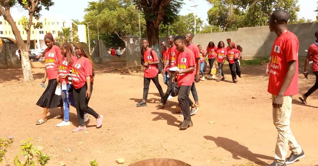 Die atmosfeer tydens die konferensie-debat met GUTSCHOOL studente