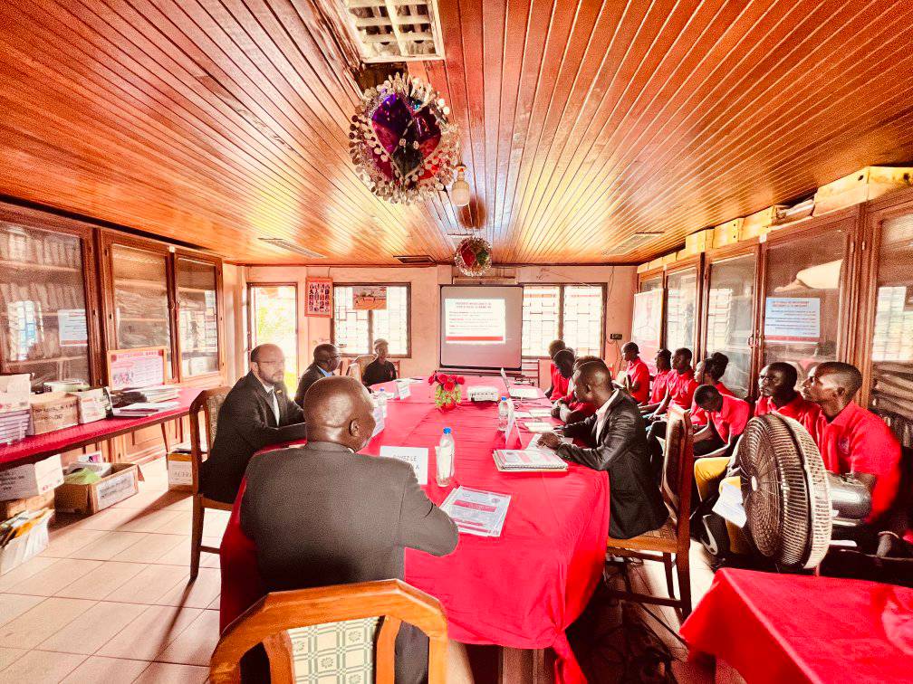 Besoek van die verteenwoordiger van die #unfpaCentralAfricaRepublic Dr Shible SAHABANI vergesel deur die Hoof van Jeugprogramme Dr Alexis NAÏSSEM (26 Mei 2023)