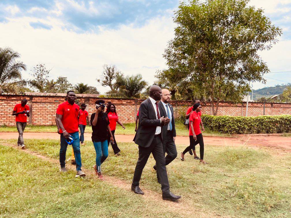 Besoek van die verteenwoordiger van die #unfpaCentralAfricaRepublic Dr Shible SAHABANI vergesel deur die Hoof van Jeugprogramme Dr Alexis NAÏSSEM (26 Mei 2023)