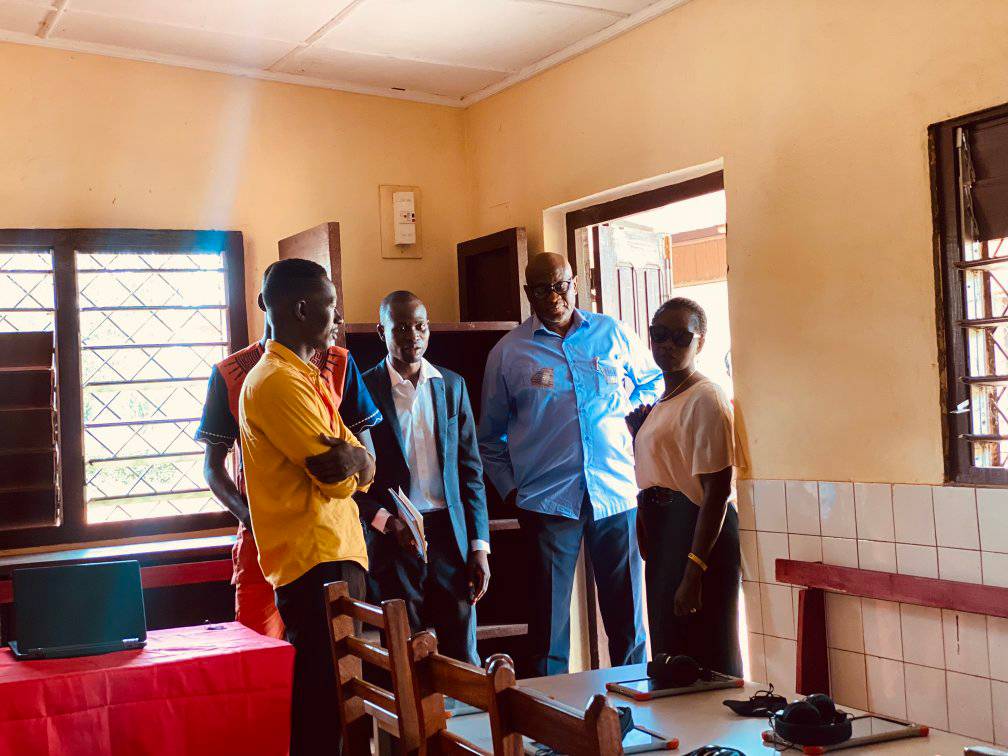 Ontvangs van die afvaardiging van die Sentraal-Afrikaanse Interprofessionele Groep #GICA in die besonder die Sekretaris-generaal mnr POTOLOT Gille (8 Junie 2023)