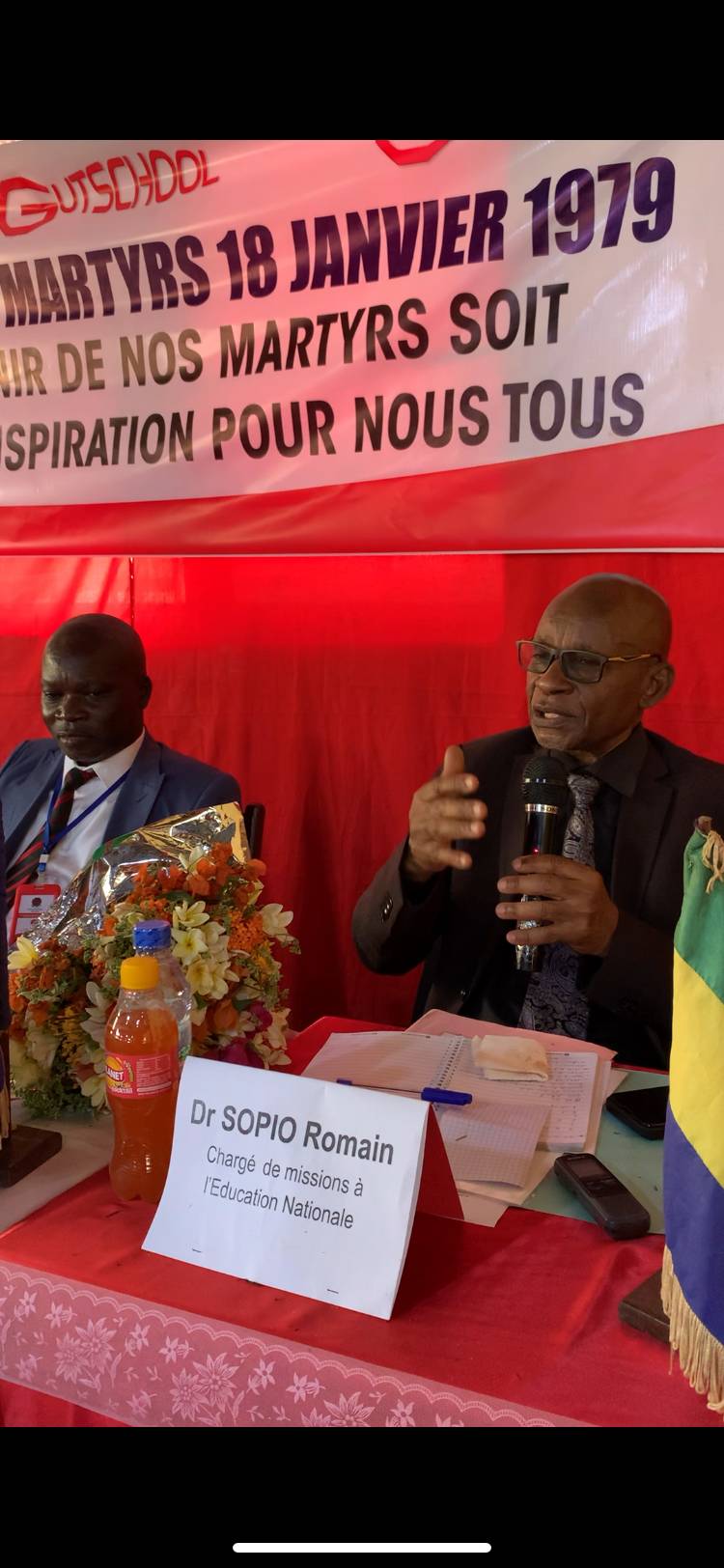 Die herdenking van #Martelaarsdag by die Gutschool Instituut