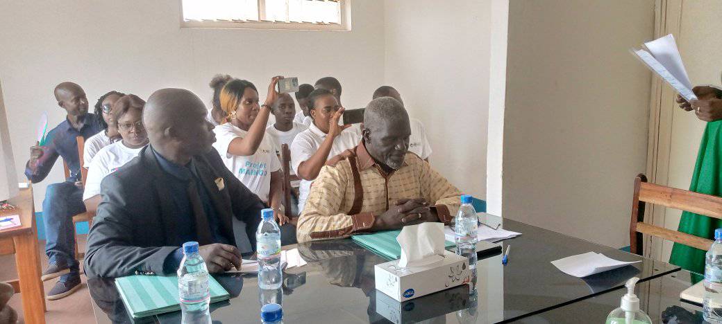 ondertekening van 'n vennootskapsooreenkoms tussen professor Henri KOULAYOM en mnr. Yves MAIKANÉ PASSY (26 Julie 2023)