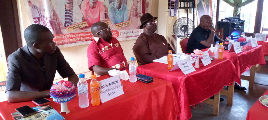 Ontvangs van die UNPC-afvaardigings by GUTSCHOOL (13 Julie 2023)