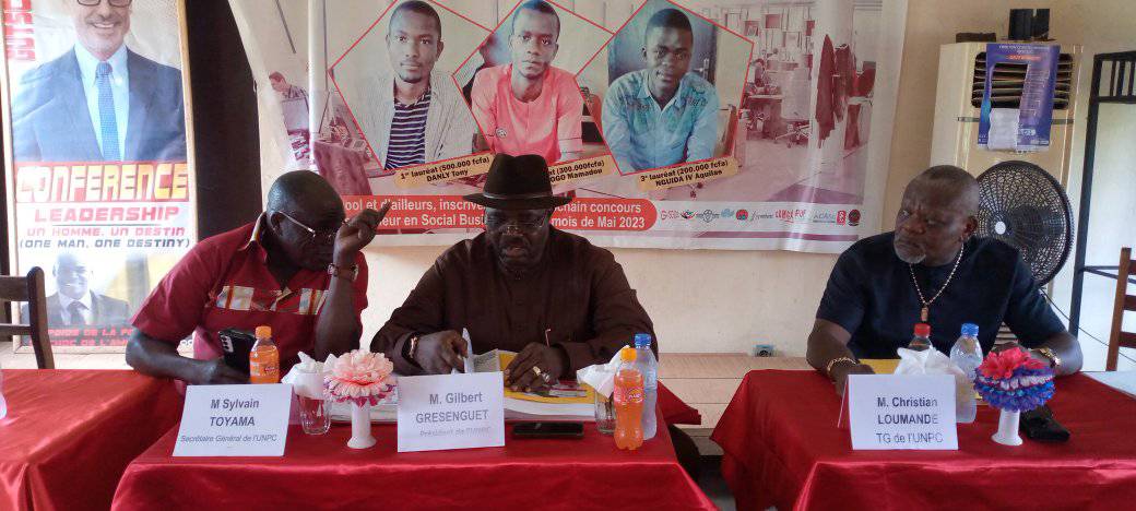 Ontvangs van die UNPC-afvaardigings by GUTSCHOOL (13 Julie 2023)