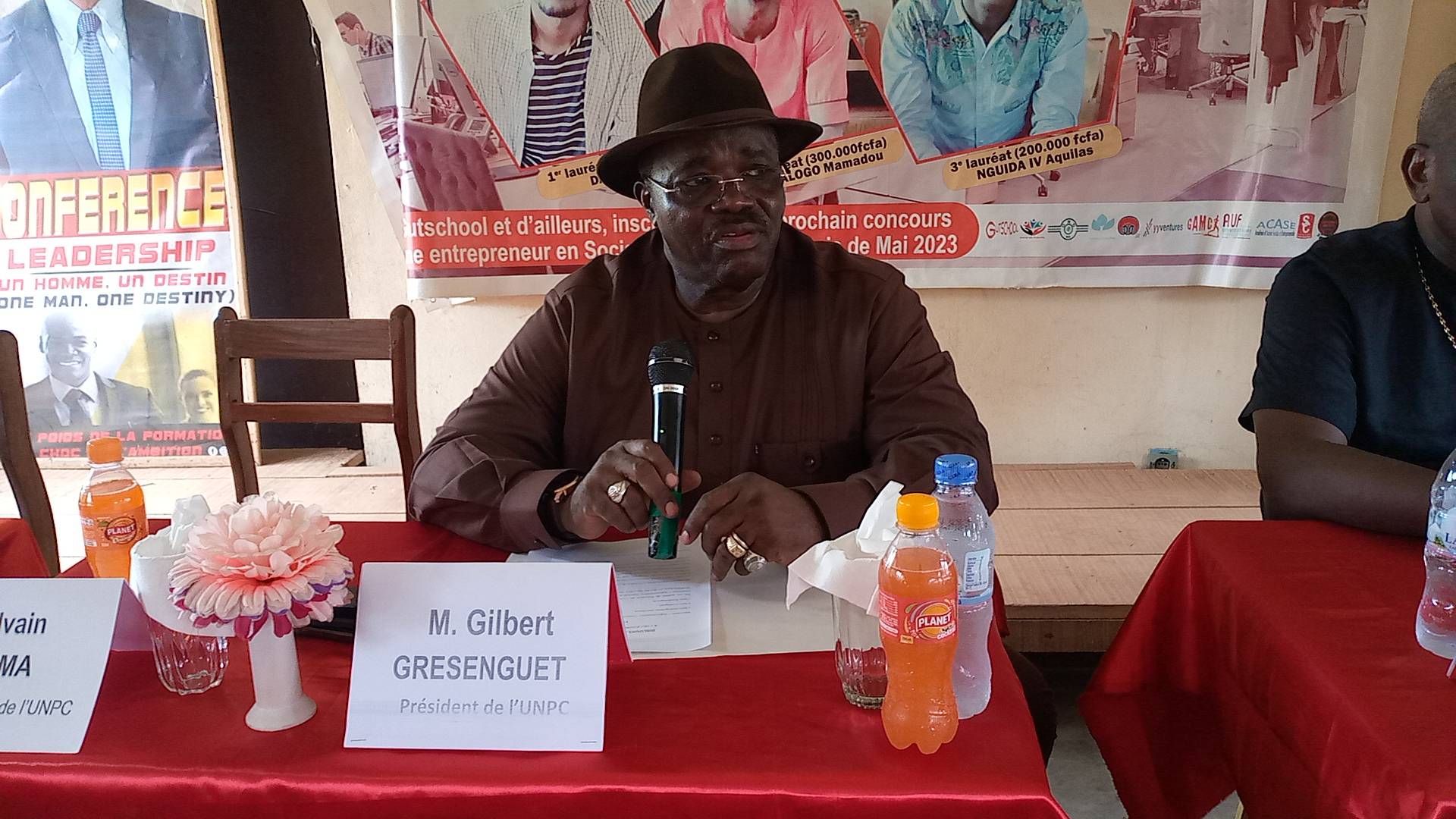 Ontvangs van die UNPC-afvaardigings by GUTSCHOOL (13 Julie 2023)