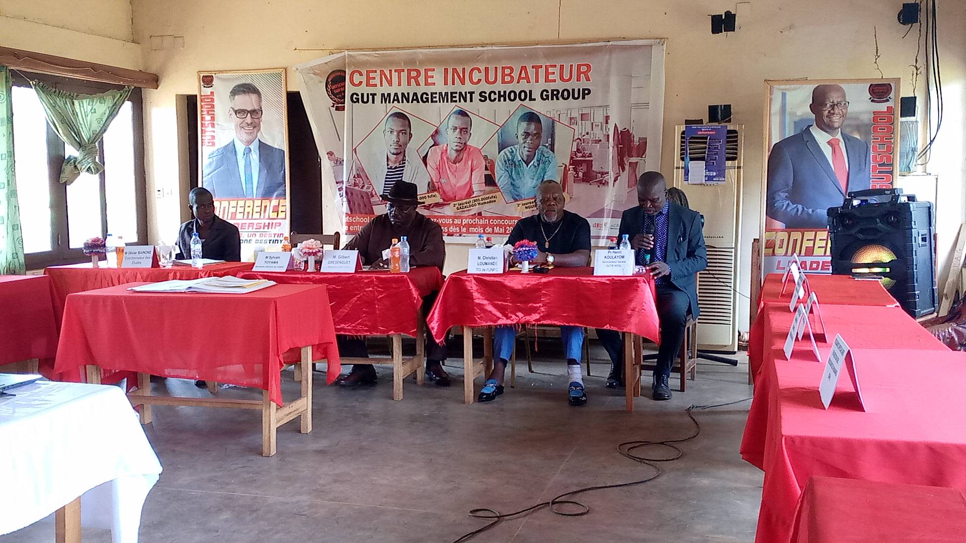 Ontvangs van die UNPC-afvaardigings by GUTSCHOOL (13 Julie 2023)