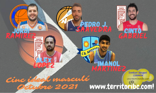 Mejor 1er. Quinteto Ideal masculino