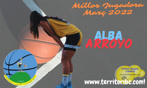 Mejor jugadora mensual