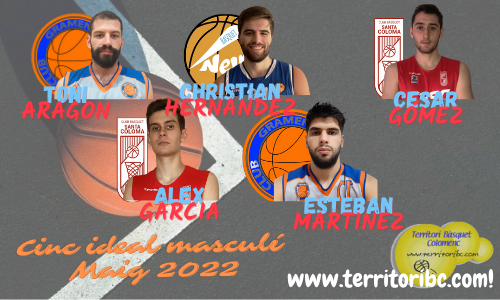 Mejor 1er. Quinteto Ideal masculino