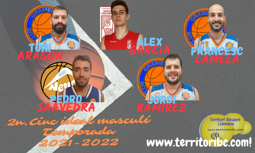 Mejor 1er. Quinteto Ideal masculino