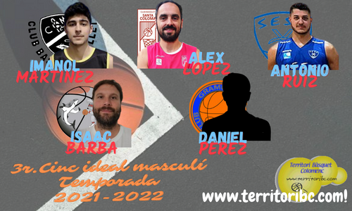 Mejor 1er. Quinteto Ideal masculino