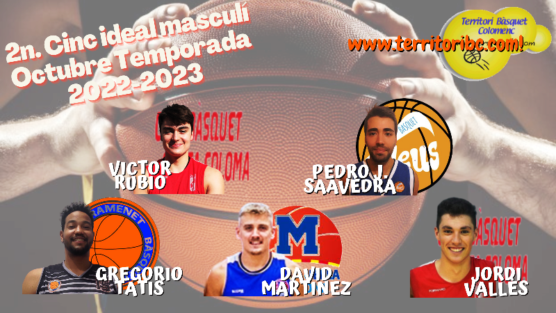 Mejor 2º. Quinteto Ideal masculino