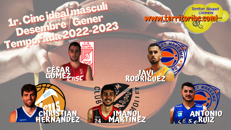 Mejor 1er. Quinteto Ideal masculino