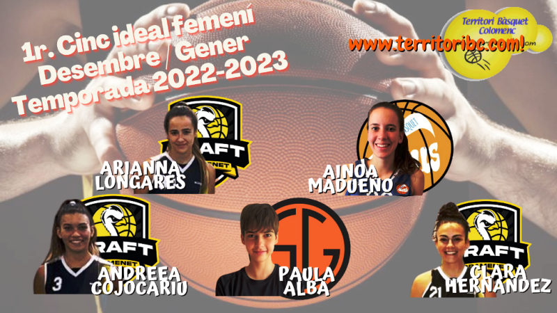 Mejor 1r. CQuinteto ideal femenino