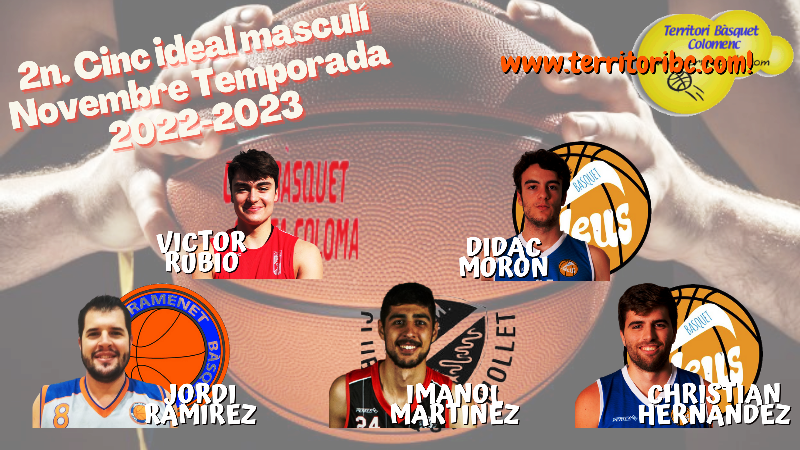 Mejor 2º. Quinteto Ideal masculino
