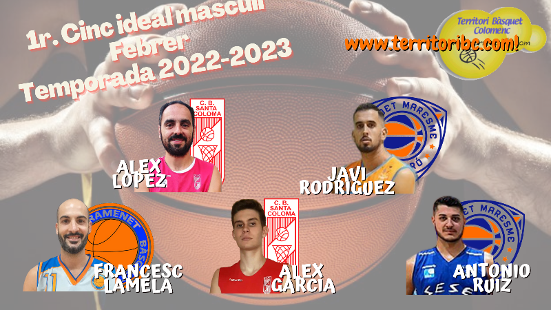 Mejor 1er. Quinteto Ideal masculino