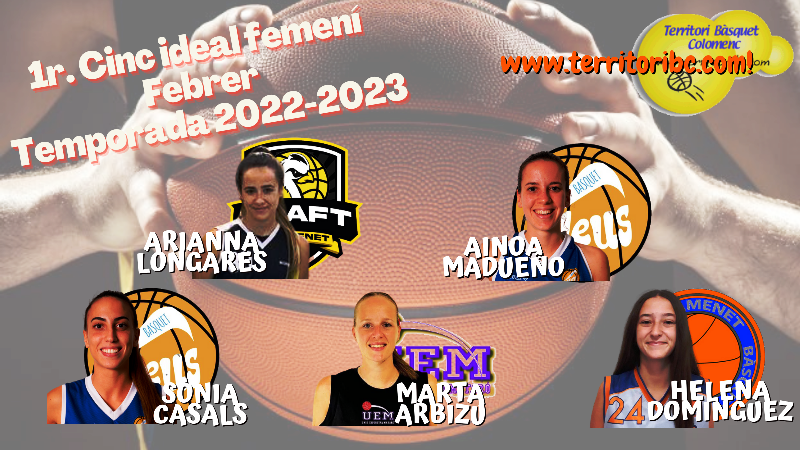 Mejor 1r. CQuinteto ideal femenino