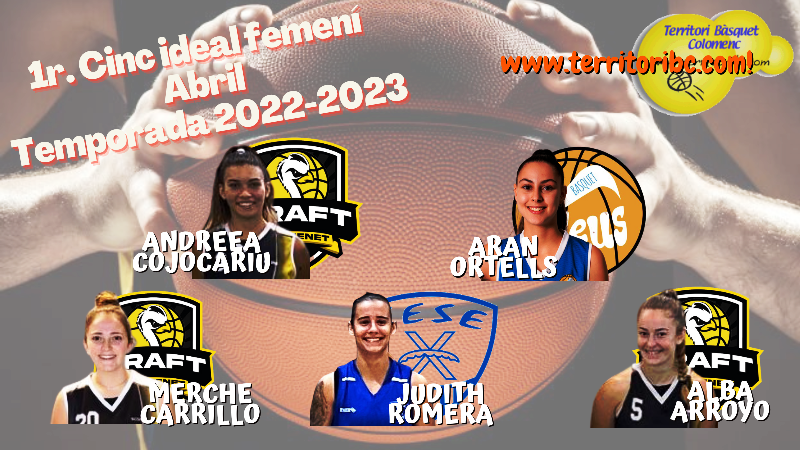 Mejor 1r. CQuinteto ideal femenino