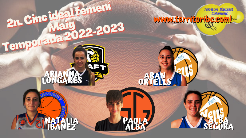 Mejor 2º. Quinteto Ideal femenino