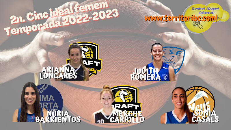 Mejor 1r. CQuinteto ideal femenino