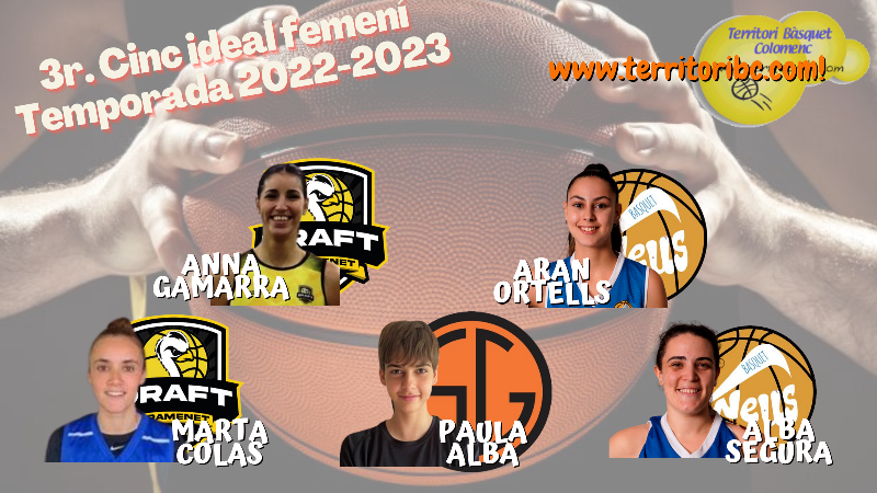 Mejor 1r. CQuinteto ideal femenino